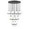Z-Lite Cayden Chandelier, 27-Light, 36 In.W x 16.75 In.H, Matte Black/Clear + Etched Opal 1946P-27R-MB - alternate 5